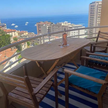 Amazing View With Big Balcony Near Grimaldi And Direct Lift To Monaco Close To Casino And Larvotto Parking Available U * Beausoleil