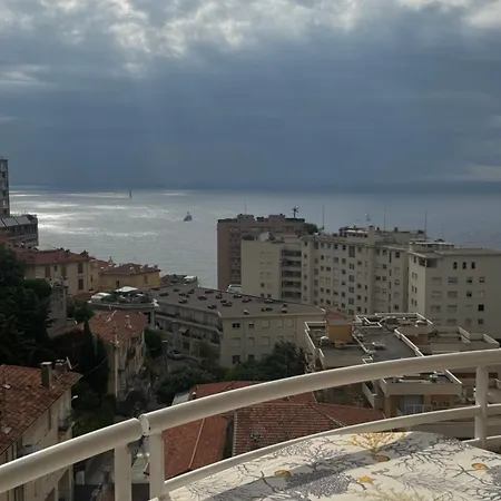 Amazing View With Big Balcony Near Grimaldi And Direct Lift To Monaco Close To Casino And Larvotto Parking Available U Appartamento Beausoleil