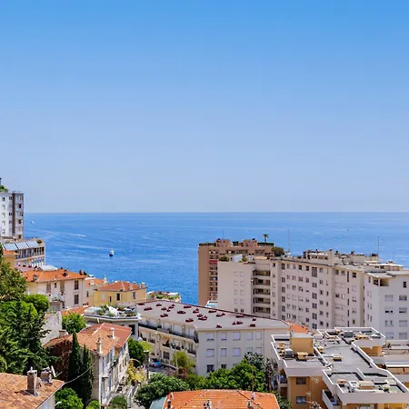 Amazing View With Big Balcony Near Grimaldi And Direct Lift To Monaco Close To Casino And Larvotto Parking Available U Apartament *